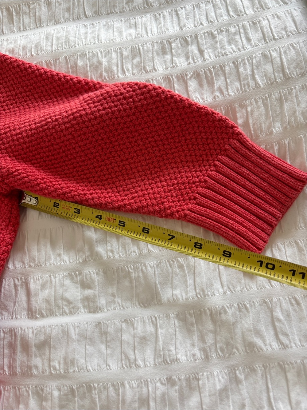 L.L. Bean Coral Button Front Women’s Cardigan - Picture 6 of 6